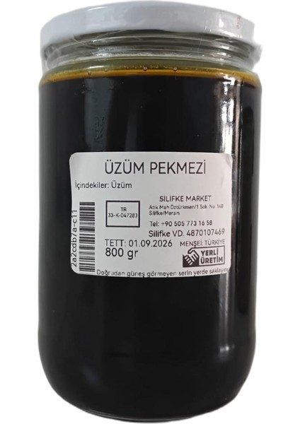 Üzüm Pekmezi 800 gr