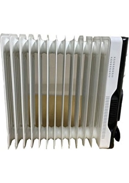 13 Dilim Fanlı Yağlı Radyatör 2900 Watt Beyaz Renk Enerji Verimli Isıtıcı modelleri