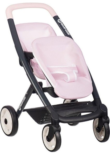 Maxi-Cosi&quinny Oyuncak Ikiz Bebek Arabası - Pembe 253221