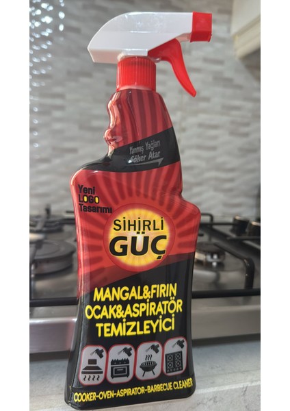 Fırın Ocak Mangal Aspiratör Temizleyici 500 ml Sprey x 16’lı koli