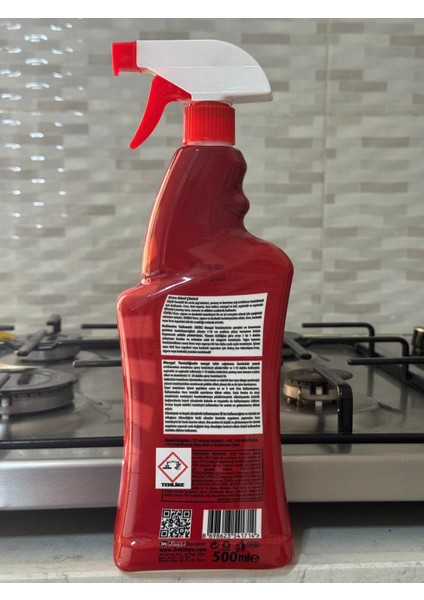 Fırın Ocak Mangal Aspiratör Temizleyici 500 ml Sprey x 16’lı koli fiyatları