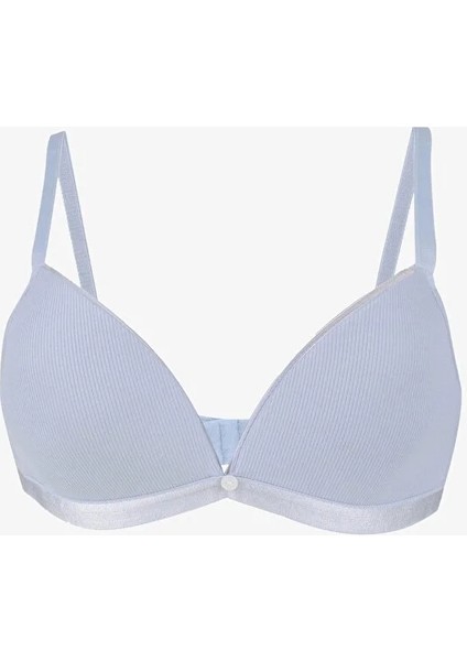 Kadın Fitilli Düğme Detaylı Sütyen