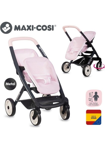 Maxi-Cosi&quinny Oyuncak Ikiz Bebek Arabası - Pembe 253221 modelleri