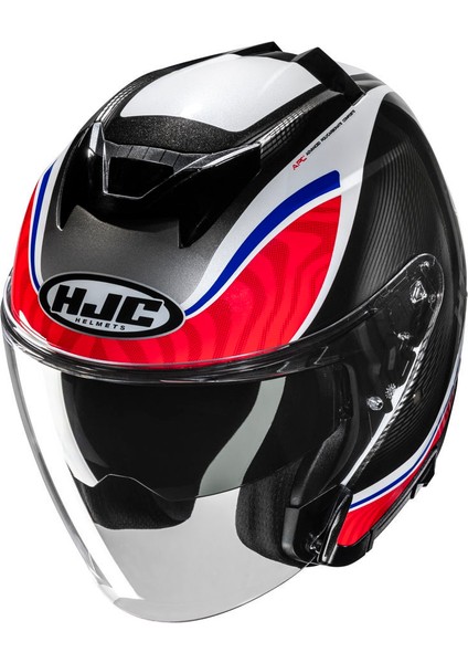 I31 Depe MC21 Yarım Motosiklet Kaskı Kırmızı Mavi fiyatları