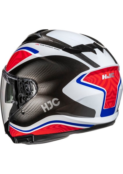 I31 Depe MC21 Yarım Motosiklet Kaskı Kırmızı Mavi modelleri