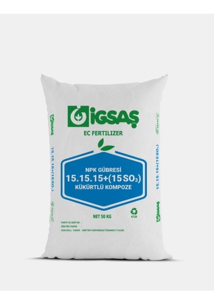 15.15.15 Kompoze Gübre - Taban Gübresi