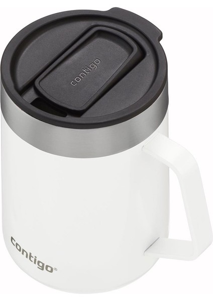 Streeterville Vakumlu Masa Kupası 420ml 2174672 Beyaz