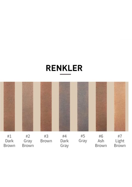 Drawing Eye Brow / Uzun Süre Kalıcı Kaş Kalemi - 7 Light Brown fırsatları