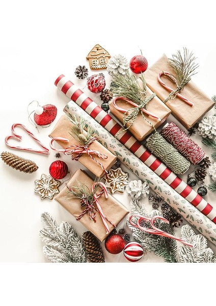 Hediye Paketleme, Ambalaj Ipi, Marteniçka, Dıy Ipi, 200 Metre (Twine Baker), Kırmızı-Mavi-Beyaz Renk fırsatları