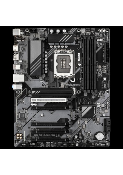 Gıgabyte B760 DS3H Gen5, 4xddr5, 2xm.2, Dp, Hdmı, Type-C, 13-14.nesil, LGA1700 Soket, Anakart fiyatları