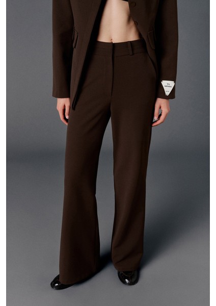 Çift Kemer Detaylı Yüksek Bel Palazzo Pantolon fiyatları