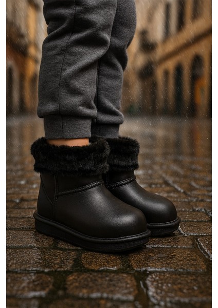 Su Geçirmez Içi Kürklü Kız Çocuk Eva Yağmur Kar Botu fiyatları