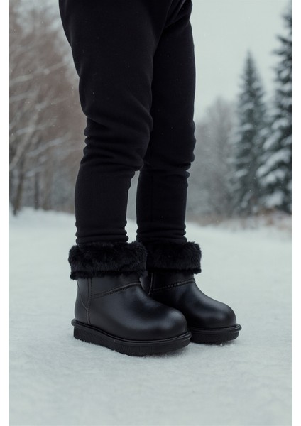 Su Geçirmez Içi Kürklü Kız Çocuk Eva Yağmur Kar Botu modelleri