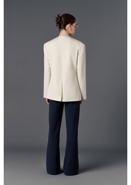 Tek Düğmeli Kruvaze Fit Blazer Ceket indirimleri