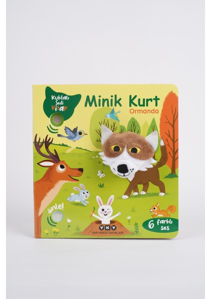 Minik Kurt Ormanda (Kuklalı Sesli Kitap) - Emilie Collet fiyatları