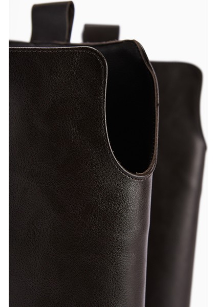 Frida Kahve Western Kadın Çizme indirimleri