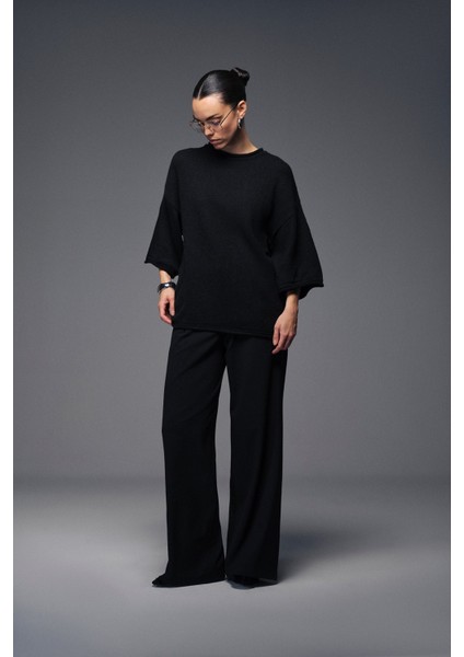 Bisiklet Yaka Oversize Triko T-Shirt fiyatları