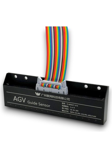 Agv Guide Sensor, D-MNSV7-X16, Manyetik Navigasyon Sensörü, Manyetik Takip ve Hat Sensörü