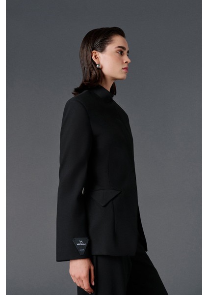 Premium Belden Oturtmalı Vatkalı Blazer Ceket indirimleri