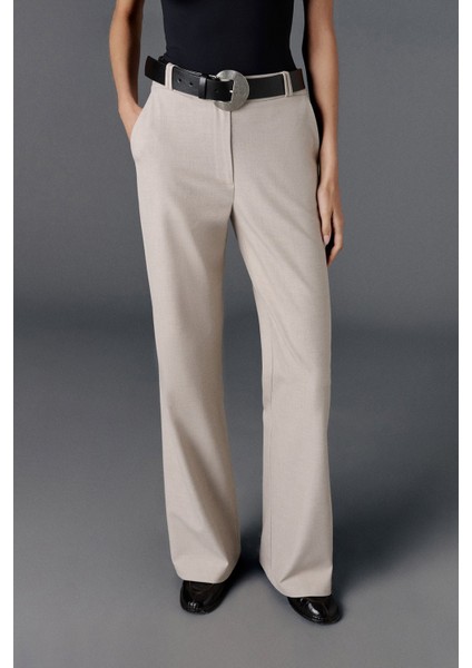 Yüksek Bel Straight Fit Pantolon fiyatları