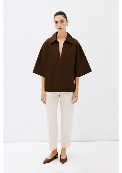 Minimal Polo Yaka Gömlek fırsatları