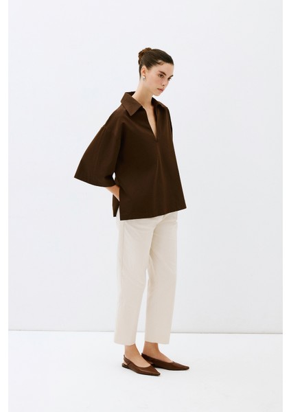 Minimal Polo Yaka Gömlek indirimleri