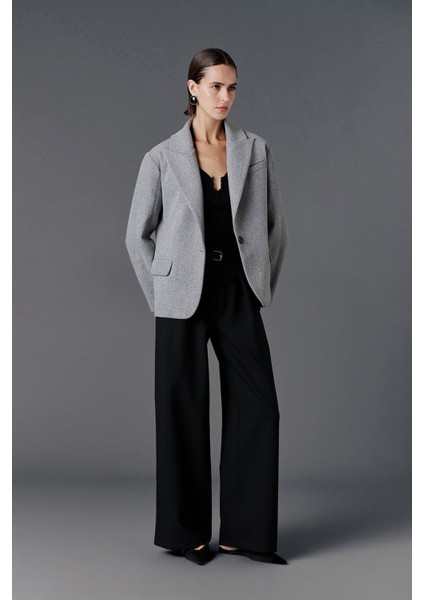 Oversize Kaşe Blazer Ceket fiyatları