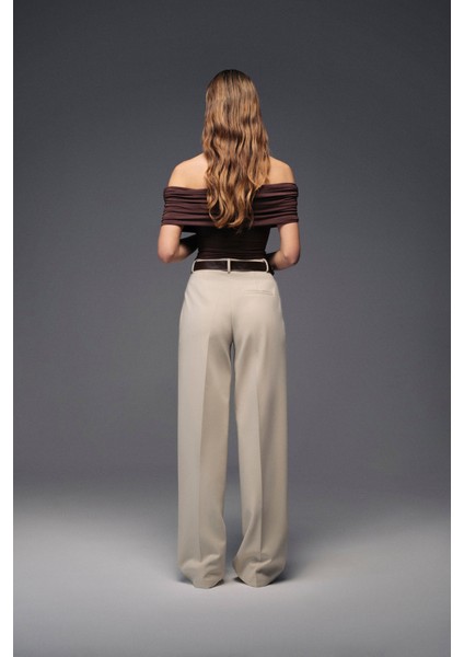 Wide Leg Yüksek Bel Pantolon fırsatları