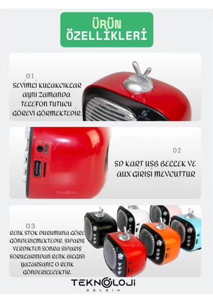 KTS-1693 Bluetooth Hoparlör Speaker Mini 5 Watt Taşınabilir Ses Bombası Sd Kart/fm Radyo/aux Grişli fiyatları