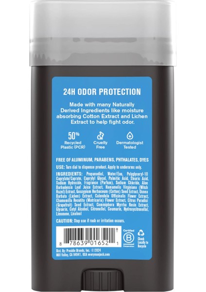 Mountain Air Alüminyumsuz Stick Deodorant 85GR fiyatları