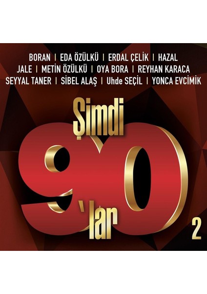 Şimdi 90'lar 2 Çeşitli Sanatçılar - CD