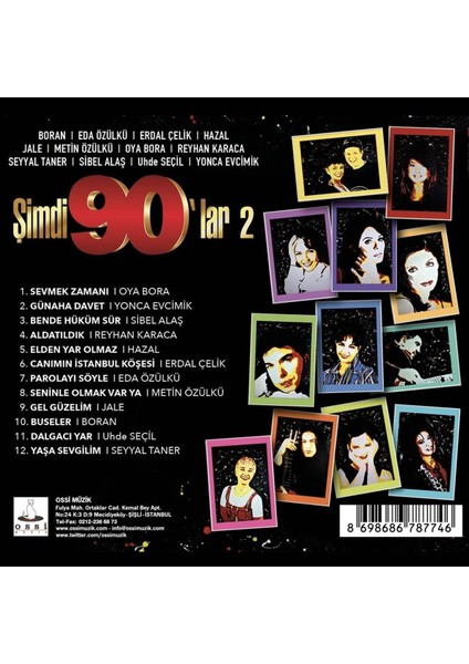 Şimdi 90'lar 2 Çeşitli Sanatçılar - CD fiyatları