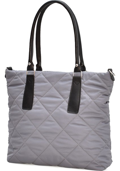 Puf Kapitone Dikişli Kadın Omuz Çantası – Günlük Kullanıma Uygun Modern Tasarım ELA09753 fırsatları