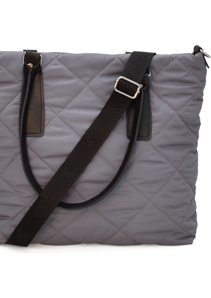 Puf Kapitone Dikişli Kadın Omuz Çantası – Günlük Kullanıma Uygun Modern Tasarım ELA09753 indirimleri