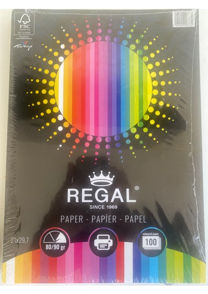 A-4 Renkli Fotokopi Kağıt