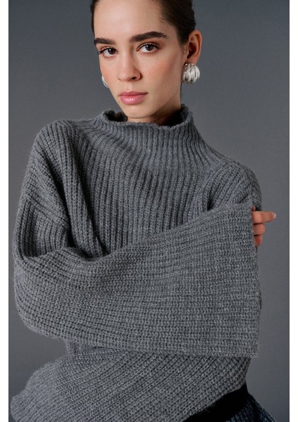 Balıkçı Yaka Oversize Kazak indirimleri