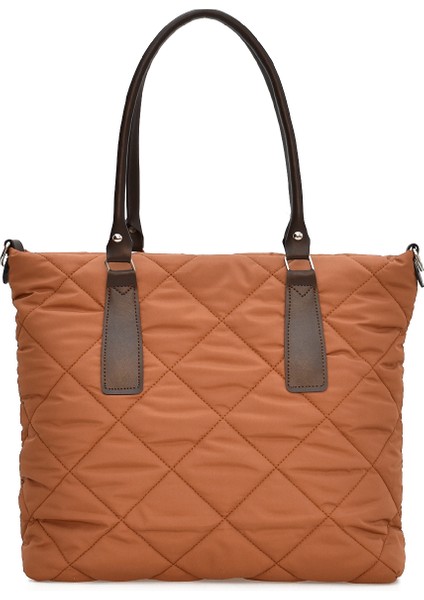 Puf Kapitone Dikişli Kadın Omuz Çantası – Günlük Kullanıma Uygun Modern Tasarım ELA09753