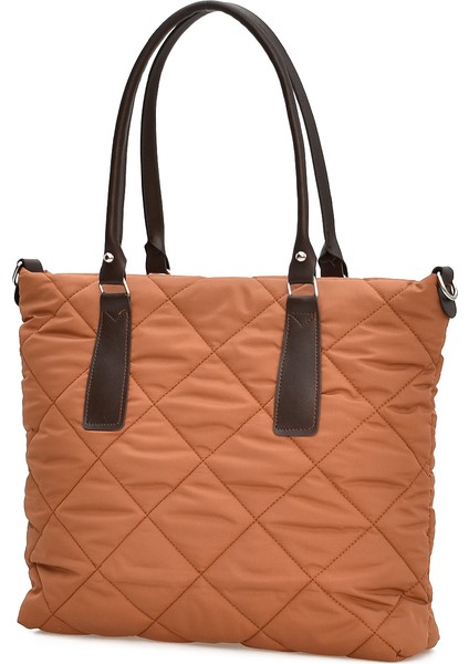 Puf Kapitone Dikişli Kadın Omuz Çantası – Günlük Kullanıma Uygun Modern Tasarım ELA09753 fırsatları