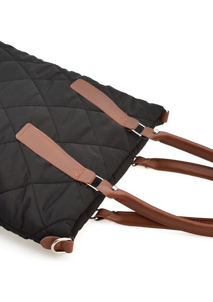 Puf Kapitone Dikişli Kadın Omuz Çantası – Günlük Kullanıma Uygun Modern Tasarım ELA09753 fiyatları