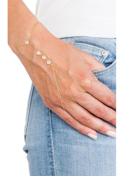 Zarif Şahmeran Tarzı Kadın El Aksesuarı