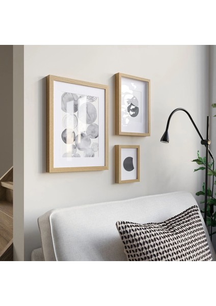 Rodalm Ahşap Çerçeve Meşe Görünümlü 21 x 30 cm indirimleri