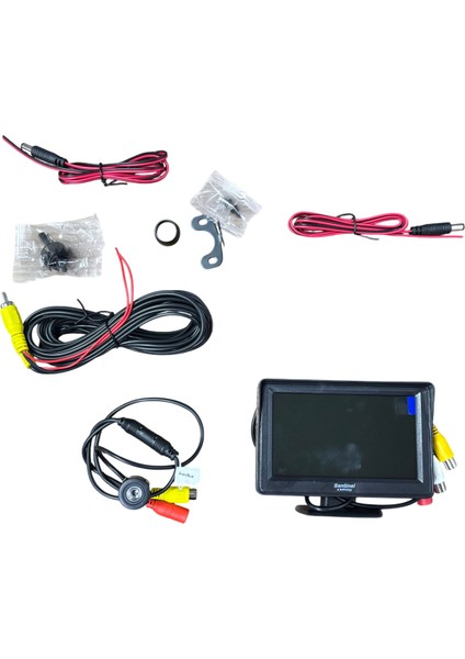 Araç Geri Görüş Kamera ve Ekran Seti Sc5 + Sc 301 fiyatları