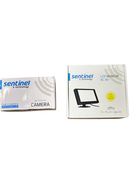 Araç Geri Görüş Kamera ve Ekran Seti Sc5 + Sc 301 modelleri