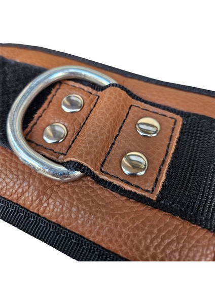 Fitness Hakiki Deri Ayak Bilek Kayışı Taba Çift fırsatları