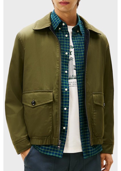 Pamuklu Regular Fit Çift Taraflı Kadife Ceket Erkek Ceket MW0MW40620 Dw5 fırsatları