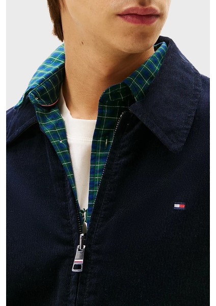 Pamuklu Regular Fit Çift Taraflı Kadife Ceket Erkek Ceket MW0MW40620 Dw5 indirimleri