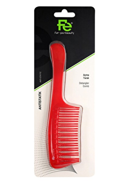 Saç Açma Tarağı 209 Mavi Renkli Plastik Malzeme ile Saç Açma İşlemi İçin Uygun modelleri