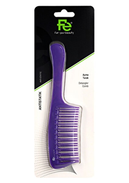 Saç Açma Tarağı 209 Mavi Renkli Plastik Malzeme ile Saç Açma İşlemi İçin Uygun