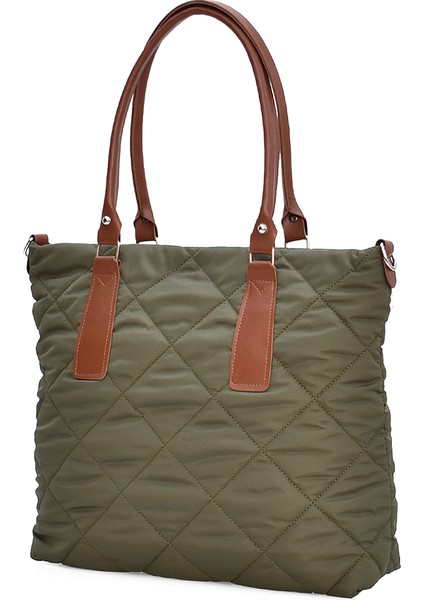 Puf Kapitone Dikişli Kadın Omuz Çantası – Günlük Kullanıma Uygun Modern Tasarım ELA09753 fırsatları