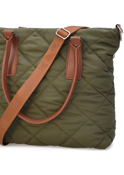 Puf Kapitone Dikişli Kadın Omuz Çantası – Günlük Kullanıma Uygun Modern Tasarım ELA09753 indirimleri